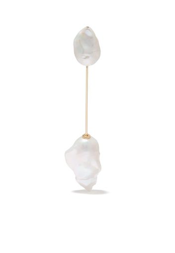 x Jason Wu 14kt yellow gold Baroque pearl single earring