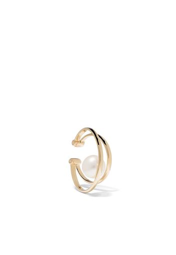 x Jason Wu 14kt yellow gold pearl earcuff