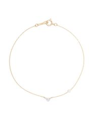Mizuki 14kt yellow gold Sea of Beauty diamond and pearl bracelet - Oro