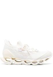 Mizuno side logo-patch detail sneakers - Bianco