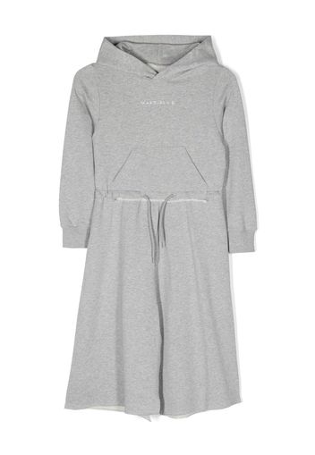 MM6 Maison Margiela Kids Abito con maniche lunghe - Grigio