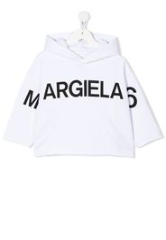 MM6 Maison Margiela Kids Felpa con stampa - Bianco