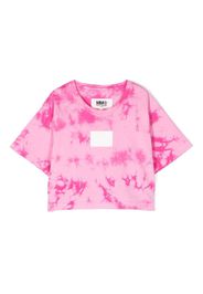 MM6 Maison Margiela Kids tie-dye T-shirt - Rosa