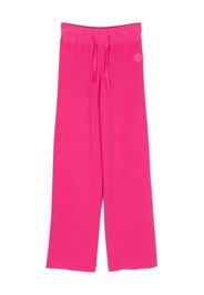 MM6 Maison Margiela Kids Pantaloni con coulisse - Rosa