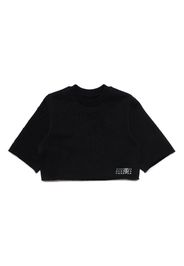 MM6 Maison Margiela Kids T-shirt con stampa - Nero