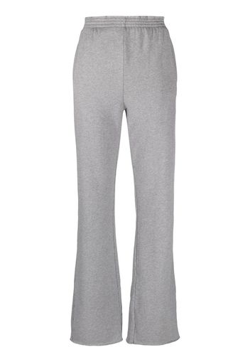 MM6 Maison Margiela Pantaloni sportivi dritti - Grigio