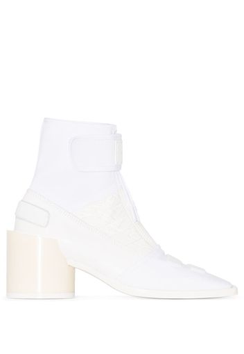 MM6 Maison Margiela square-toe 70mm ankle boots - Bianco