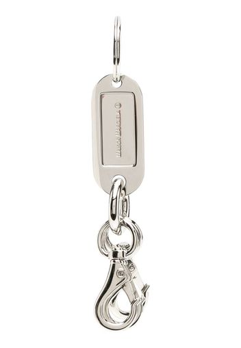 logo-engraved keyring