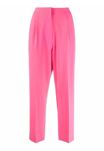 MM6 Maison Margiela high-waisted cropped trousers - Rosa