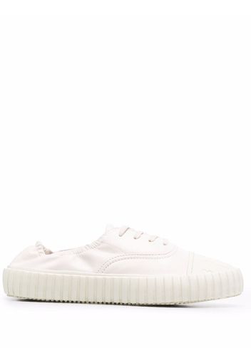 MM6 Maison Margiela collapsed-heel low-top sneakers - Bianco