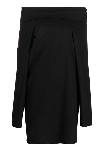 MM6 Maison Margiela off-shoulder mini dress - Nero