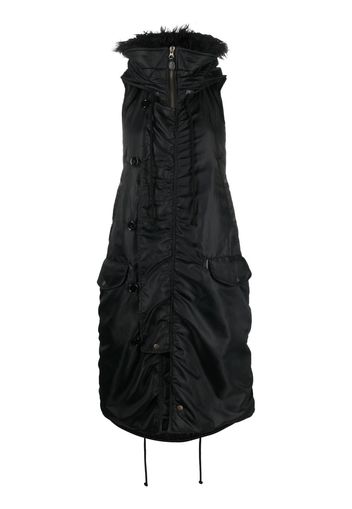 MM6 Maison Margiela Cappotto imbottito - Nero