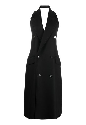 MM6 Maison Margiela tailored sleeveless coat - Nero