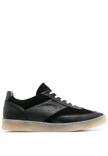 MM6 Maison Margiela panelled low-top sneakers - Nero