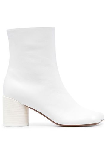 MM6 Maison Margiela MM6 70mm heeled boots - Bianco