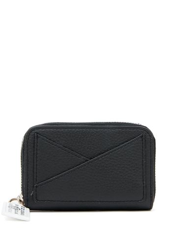 MM6 Maison Margiela numbers-logo leather wallet - Nero