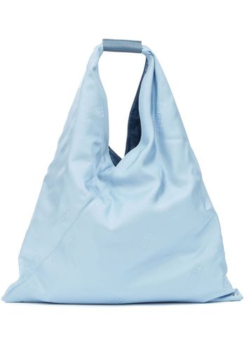 MM6 Maison Margiela Japanese triangle tote bag - Blu