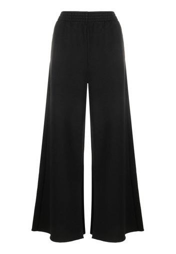 MM6 Maison Margiela low-rise wide-leg track pants - Nero