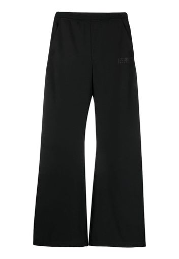 MM6 Maison Margiela high-waisted flared trousers - Nero