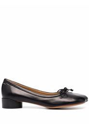 MM6 Maison Margiela square-toe ballerina pumps - Nero