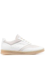 MM6 Maison Margiela panelled low-top sneakers - Bianco