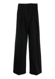 MM6 Maison Margiela wide-leg deconstructed trousers - Nero