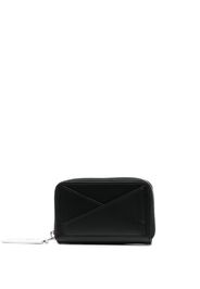 MM6 Maison Margiela zipped leather wallet - Nero