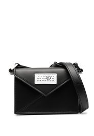 MM6 Maison Margiela leather mini crossbody bag - Nero