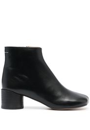 MM6 Maison Margiela Anatomic 50mm ankle leather boots - Nero