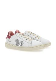 Moa Kids x Disney Mickey glittered sneakers - Bianco