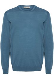 MODES GARMENTS fine-knit merino jumper - Blu