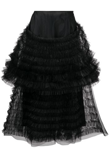 Molly Goddard tulle full skirt - Nero