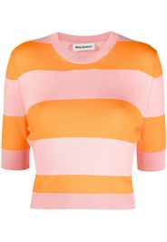 Molly Goddard Top a righe - Rosa