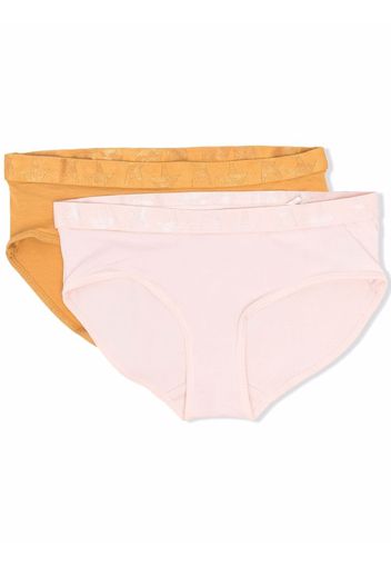 Molo Jana stretch-organic cotton briefs pack of 2 - Rosa