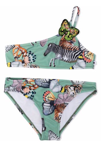 Molo graphic-print bikini - Verde