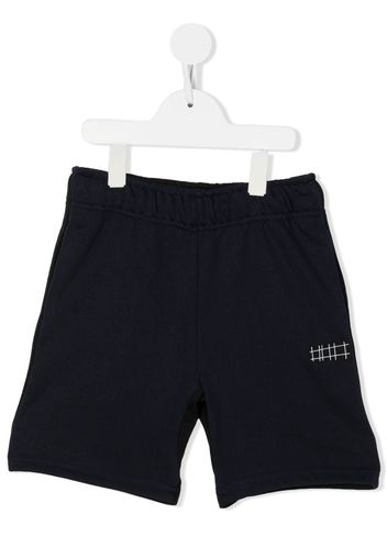 Molo patch-detail panelled track shorts - Blu