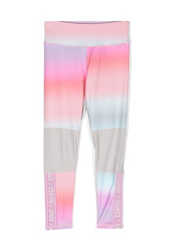 Molo Leggings Olympia a righe - Rosa