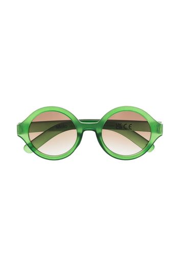 Molo round-frame sunglasses - Verde