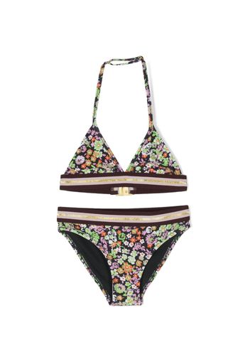 Molo floral-print bikini set - Nero