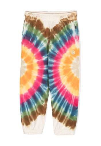 Molo tie-dye organic-cotton track pants - Toni neutri