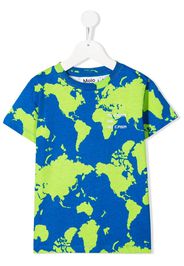 Molo Earth-print T-shirt - Blu