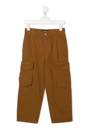 Molo wide-leg cargo trousers - Marrone
