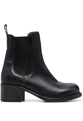 Moma 50mm leather Chelsea boots - Blu