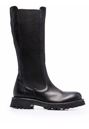 MOMA knee-length leather boots - Nero