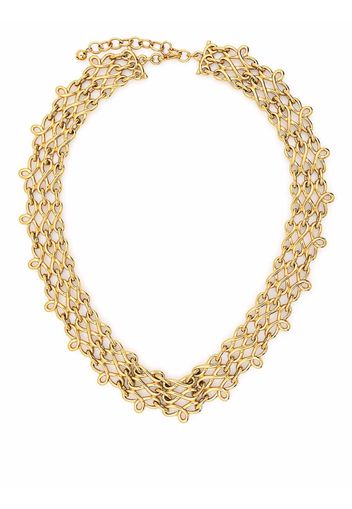 Monet Pre-Owned 1980s infinity chain-link necklace - Oro