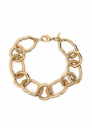 Monet Pre-Owned 1980s oversized-link bracelet - Oro