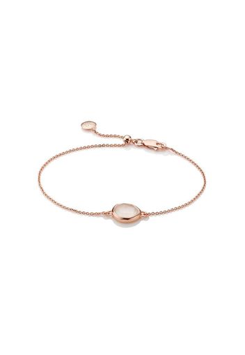 Bracciale a catena con quarzo rosa Siren