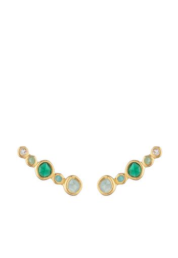 Monica Vinader Orecchini in oro vermeil 18kt Nugget