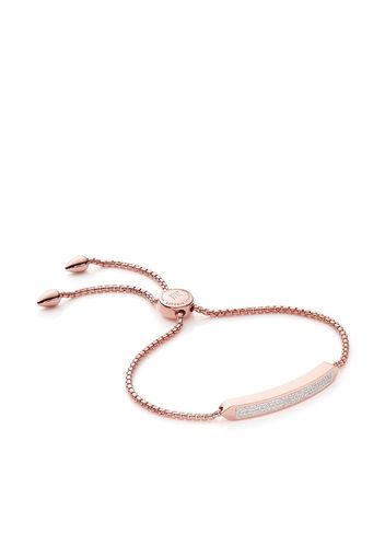 Monica Vinader Bracciale Baja Skinny in oro rosa 18kt Vermeil