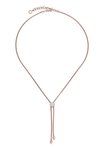 Monica Vinader Fiji button lariat diamond necklace - Rosa